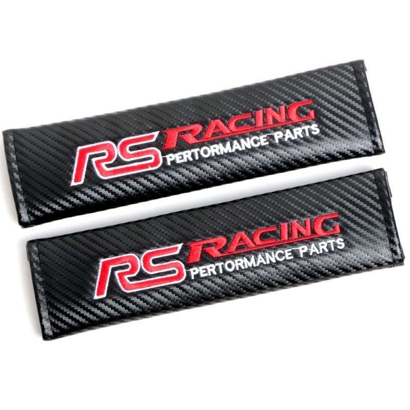 Jastučić za ramenski pojas automobila, karbonsko vlakno, marka Winning, težina 70 g, otisnuti logo: OK