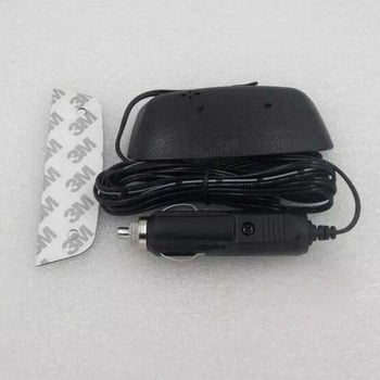 Автомобилен електронен часовник с нощно осветление, вътрешен термометър и волтметър — ABS, произход Shenzhen, радиален тип, електронен измервател на температура и влажност, марка polarlander