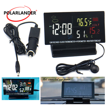 Digitālais higromēters ar ABS korpusu un regulējamu leņķi (ABS; regulējams leņķis; polarlander)