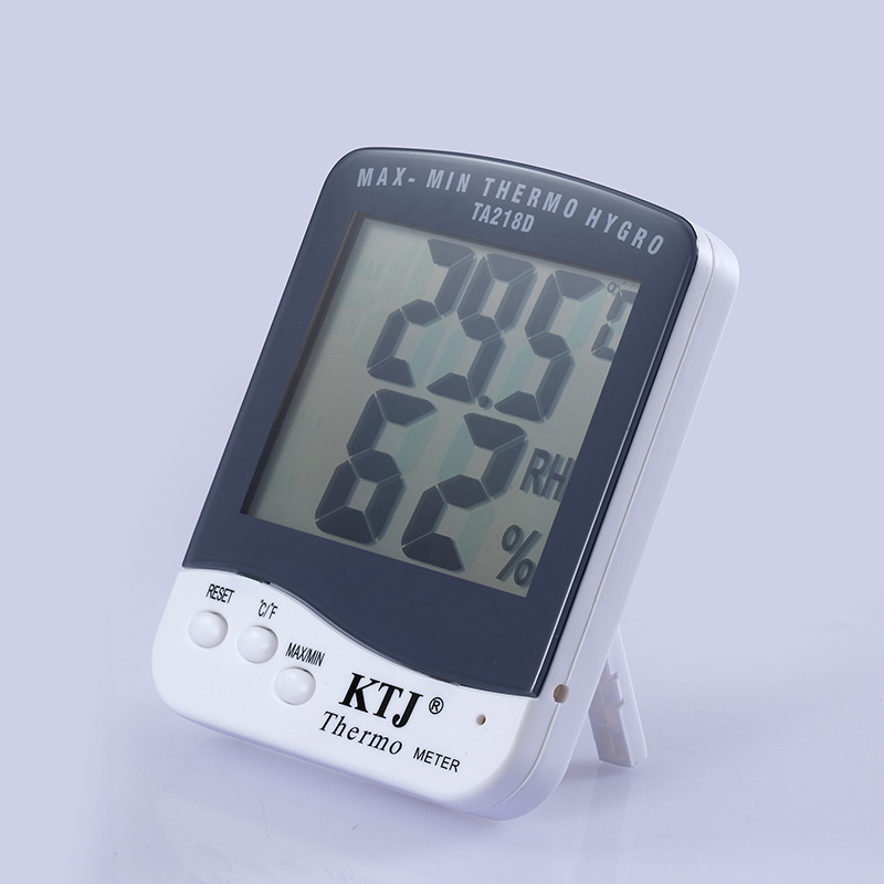 Електронен измервател на температура и влажност – модел TA-281D, точност 1.0, температурен диапазон 0–60°C, диапазон на влажност 10–98% RH