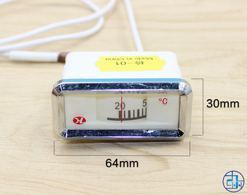 Термометър за бойлер с дисплей, диапазон 20–110 °C, аксесоар за водонагревател