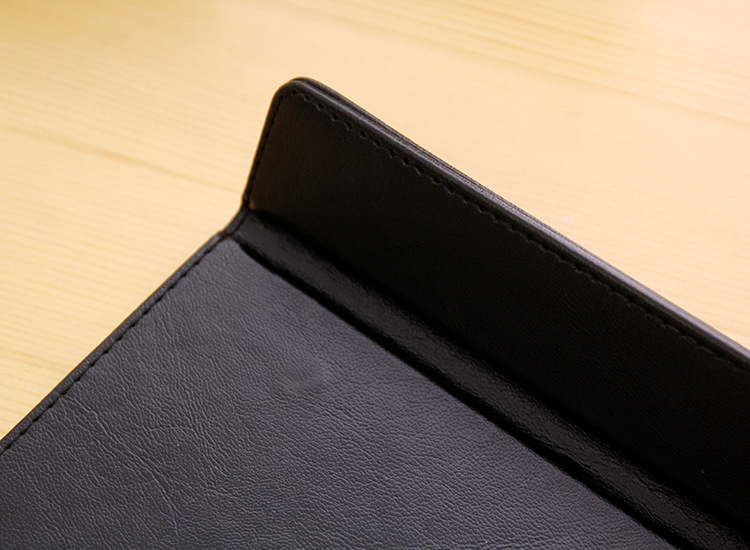 Bőr üzleti dokumentumtartó mágneses zár és klipek – Yilida, 666-os modell