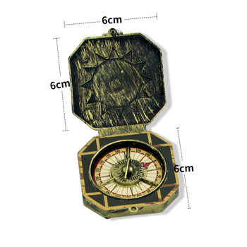 Пиратски реквизит за Хелоуин – пластмасов комплект за грим и костюм, изработен чрез инжекционно формоване, включва играчки нож, компас, карта и телескоп