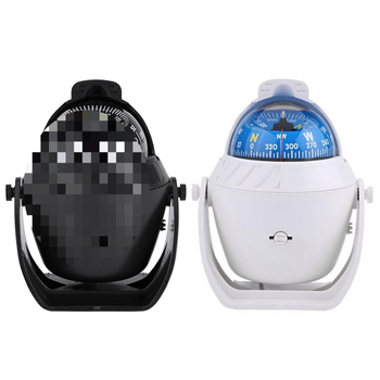 Tengeri gömbkompassz LED-del, 12V éjszakai navigációhoz, magas precizitás