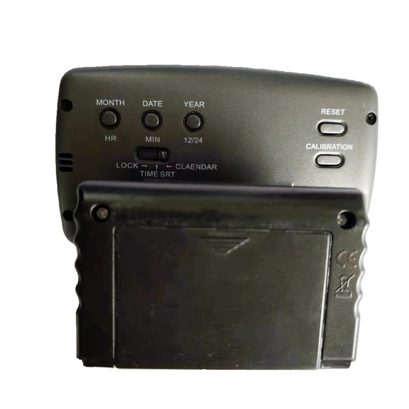 Autós iránytű kültéri használatra, nagy pontosságú, többfunkciós idő- és hőmérséklet funkciókkal, műanyag kivitel