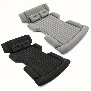 SUV csomagtartóba szánt felfújható ágy, összecsukható autóutakhoz, flockos felület, teherbírás 150 kg