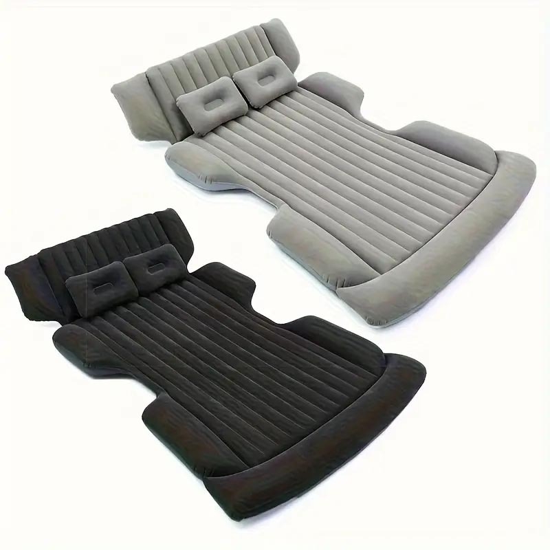 SUV csomagtartóba szánt felfújható ágy, összecsukható autóutakhoz, flockos felület, teherbírás 150 kg