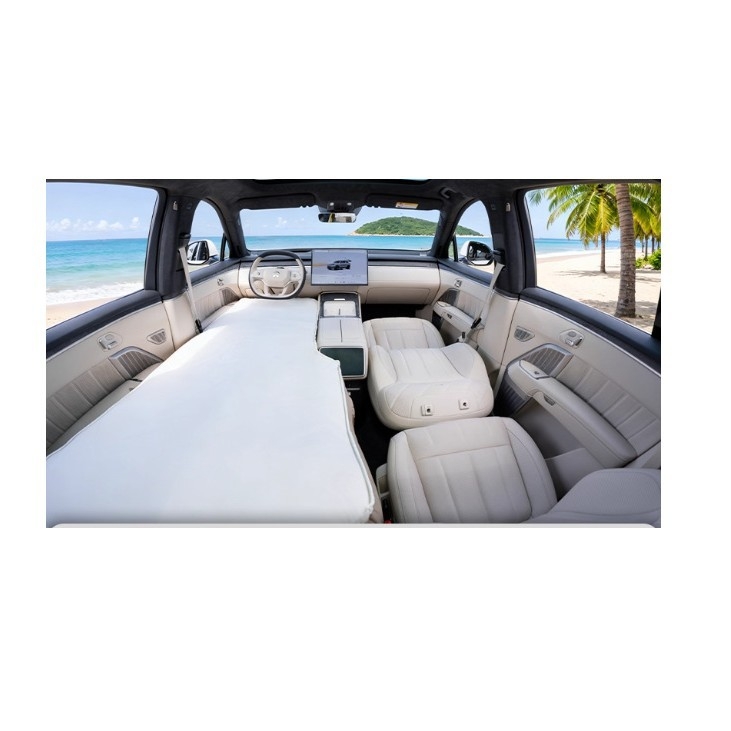 Auto täispuhutav madrats sisseehitatud pumbaga — kahekihiline disain, TPU pind, kaal 3 kg, maksimaalne koormus 300 kg, pikkus kohandatav