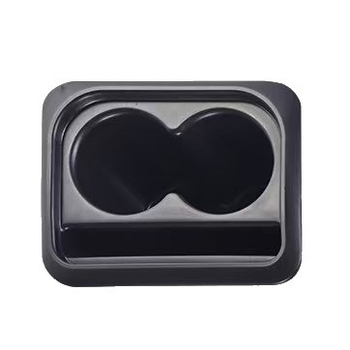 Autó pohártartó emelő párnával kartámaszhoz, ABS anyag