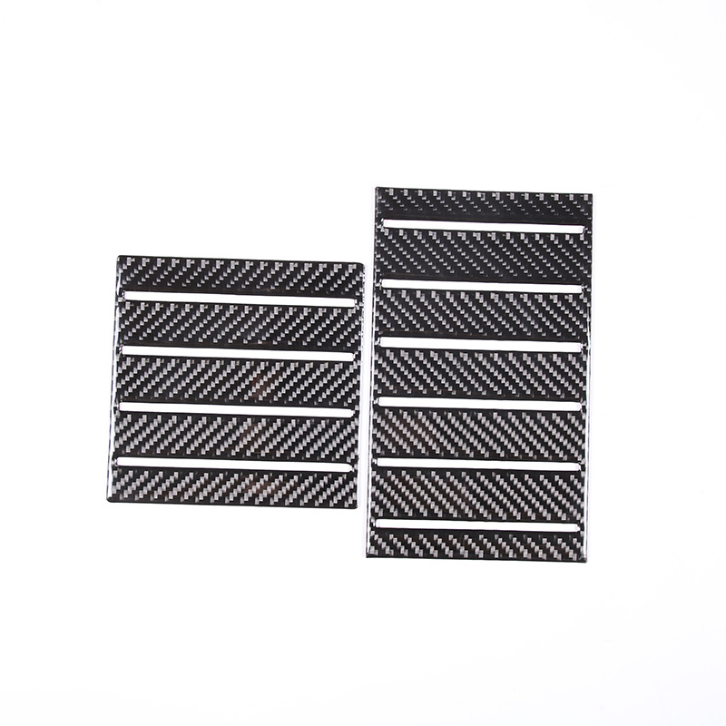 Ouchuang Pad pentru consola centrală Toyota Tantu 22-23, fibră de carbon, set 2 bucăți