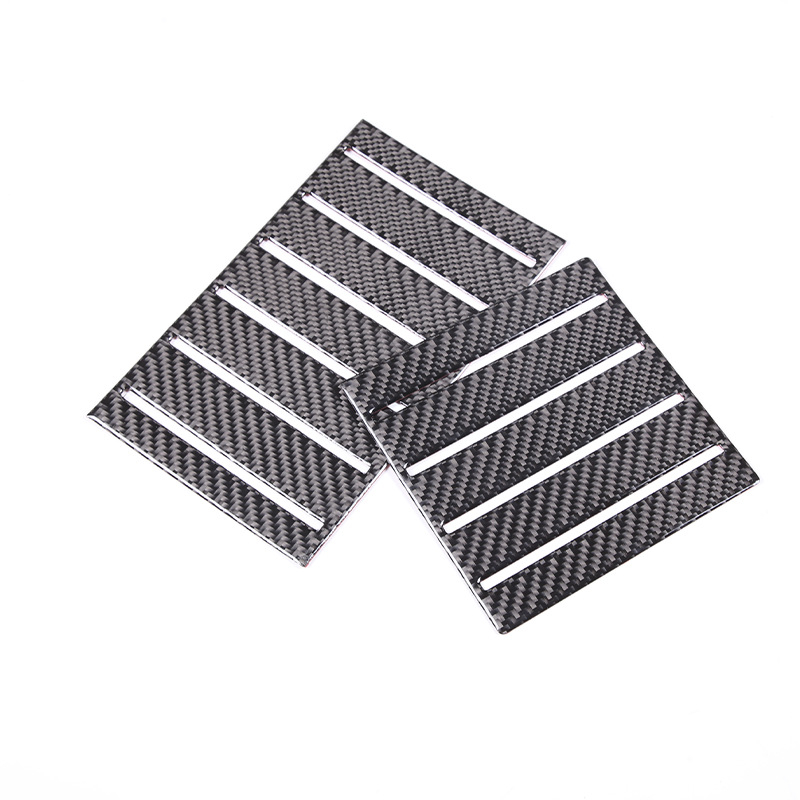 Ouchuang Pad pentru consola centrală Toyota Tantu 22-23, fibră de carbon, set 2 bucăți