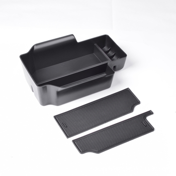 Casetă de depozitare pentru consola centrală, stratificată, pentru Chevrolet Colorado și GMC Canyon, din plastic, personalizabilă, 270 g, Tanner Road