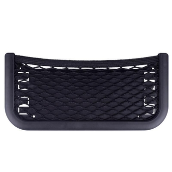 Plasztikus hálós tároló táska autó ajtó oldalára és hátsó ülésre, univerzális