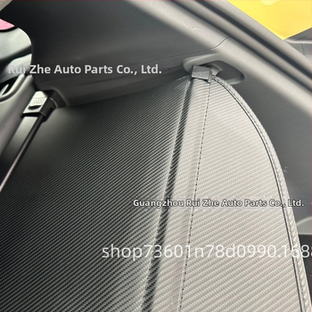 Bőrös autócsomagtartó szervező függöny-osztóval, vízálló, fogantyúval, testreszabható, univerzális kompatibilitás