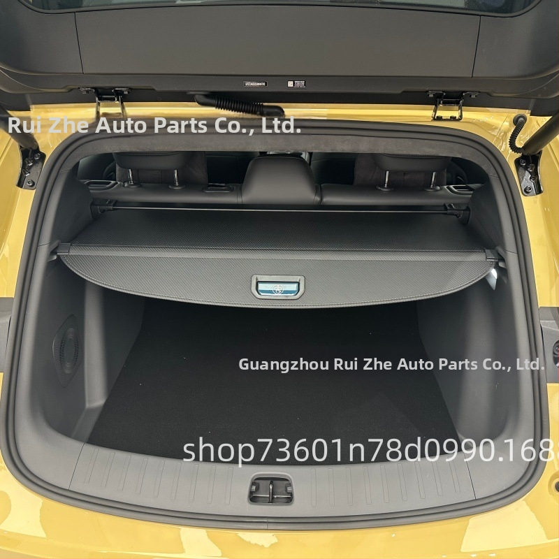 Organizator de portbagaj din piele cu perdea-divizor, impermeabil, cu mâner, personalizabil, compatibil universal