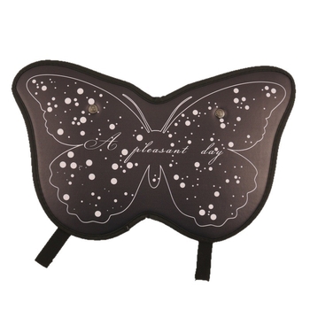 Perna de protecție pentru spătarul auto destinat copiilor, design fluture, utilizare all-season, material PU și umplere cu spumă, potrivire universală