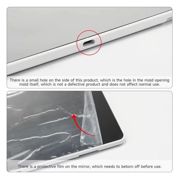 Καθρέφτης μακιγιάζ για αυτοκίνητο με ηλιοπροστασία, Snap-On εγκατάσταση, Co-Pilot vanity mirror, 250 g, Changyi