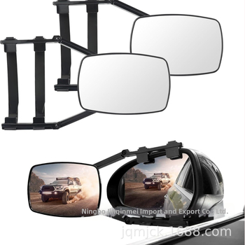 Oglindă cu unghi larg pentru remorcă și RV, pentru mașină, cu câmp vizual mare, marcă Jinqinmei, marcă privată autorizată