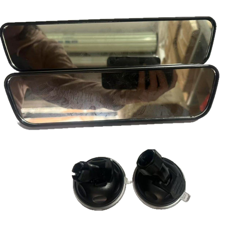 Sanya oglindă interioară a vehiculului pentru vizionare înapoi, cu unghi larg, oglindă plată și ventuză puternică, pentru mașini de școală