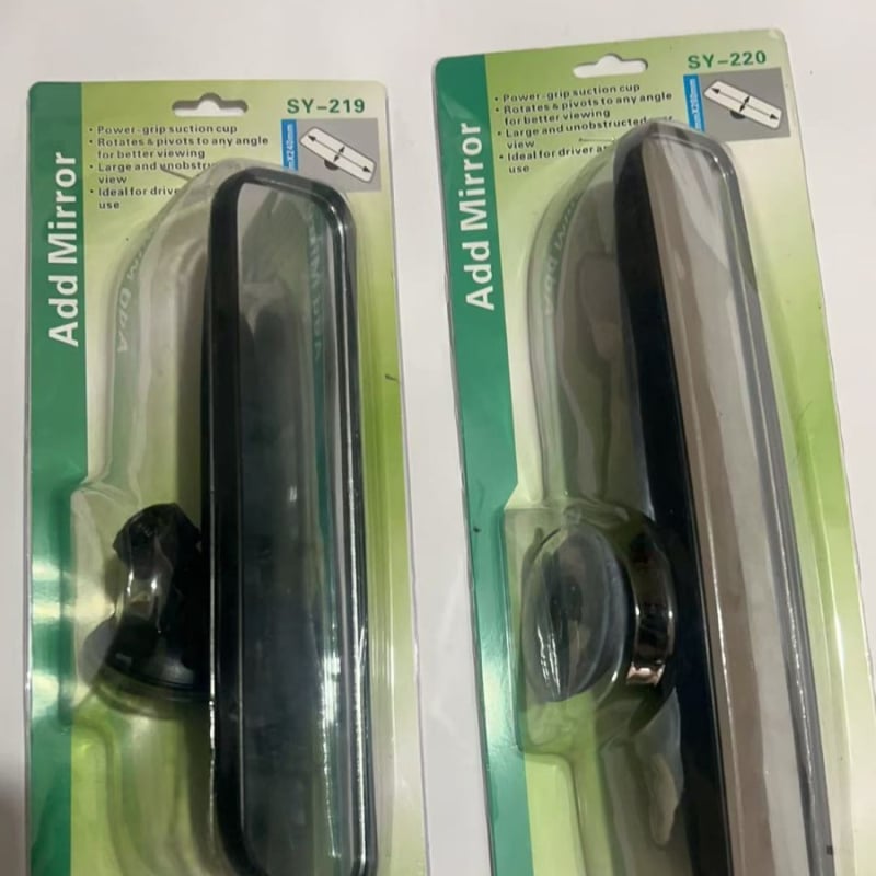 Sanya oglindă interioară a vehiculului pentru vizionare înapoi, cu unghi larg, oglindă plată și ventuză puternică, pentru mașini de școală