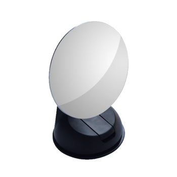 Justauto Jiantu Oglindă de observare a bebelușului pentru scaunul din spate al mașinii, mică, rotundă, cu ventuză