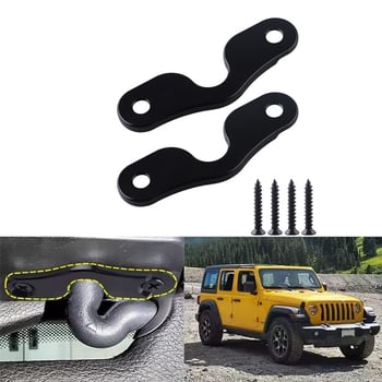 Κλιπ στερέωσης του ηλίου για Jeep Wrangler 2018+ JK/JL/JT Gladiator — Εσωτερικό εξάρτημα, Εγκατάσταση Snap-on, Πρωτότυπος σχεδιασμός