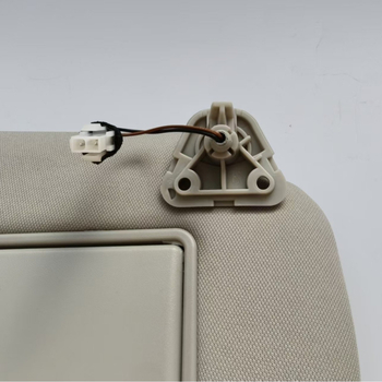 HD καθρέφτης μακιγιάρ σε ηλιοπροστατευτική ζώνη αυτοκινήτου, εγκατάσταση με κλιπ, για ειδικά οχήματα, επιχειρηματικό στυλ