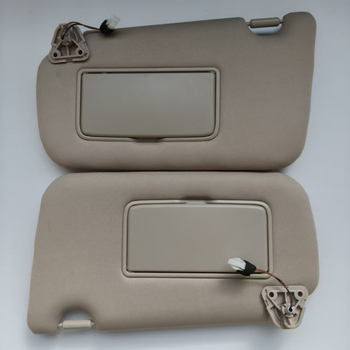 HD καθρέφτης μακιγιάρ σε ηλιοπροστατευτική ζώνη αυτοκινήτου, εγκατάσταση με κλιπ, για ειδικά οχήματα, επιχειρηματικό στυλ