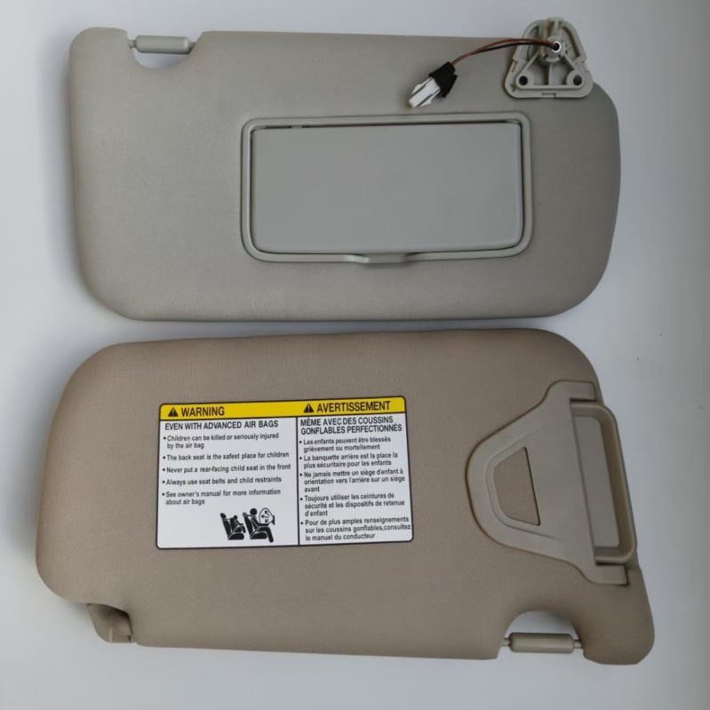 HD καθρέφτης μακιγιάρ σε ηλιοπροστατευτική ζώνη αυτοκινήτου, εγκατάσταση με κλιπ, για ειδικά οχήματα, επιχειρηματικό στυλ