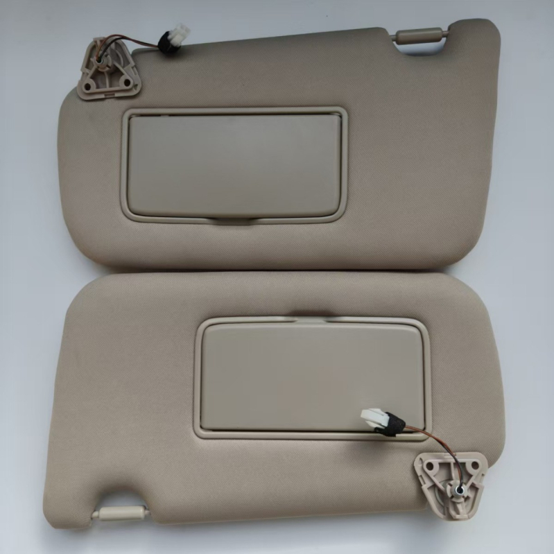 HD καθρέφτης μακιγιάρ σε ηλιοπροστατευτική ζώνη αυτοκινήτου, εγκατάσταση με κλιπ, για ειδικά οχήματα, επιχειρηματικό στυλ