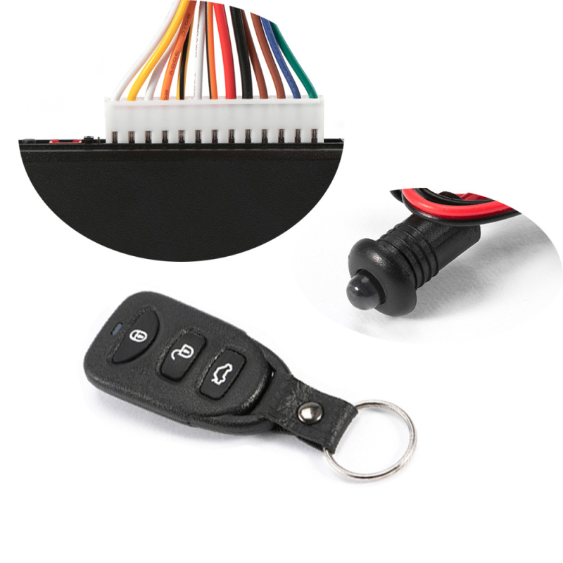 Hippcron 12V centrālā slēdzenes sistēma, ABS, universāla savietojamība, 225 g