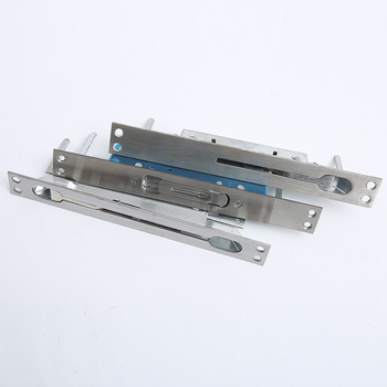 Корпус на заключване за двукрилни врати, невидим болт от неръждаема стомана, модерен стил