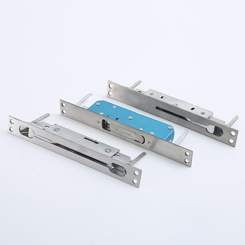 Корпус на заключване за двукрилни врати, невидим болт от неръждаема стомана, модерен стил