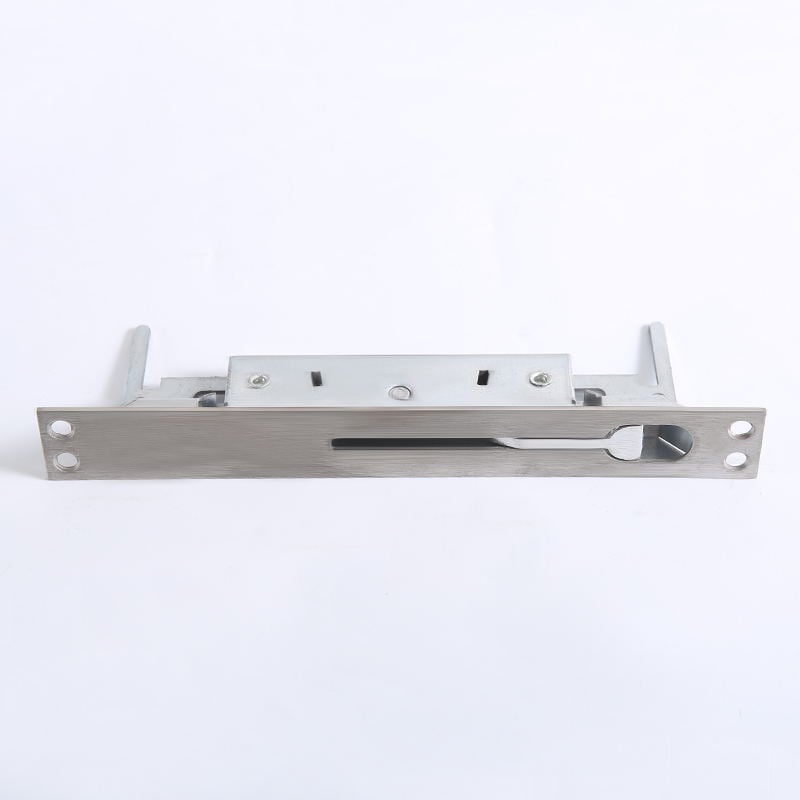 Корпус на заключване за двукрилни врати, невидим болт от неръждаема стомана, модерен стил