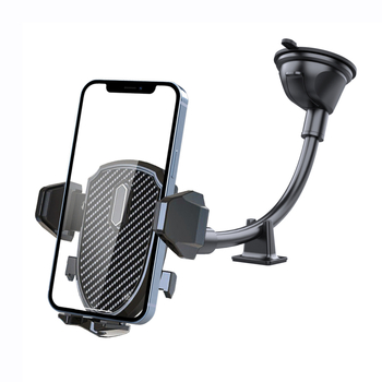 Магнитен държач за телефон за автомобил - универсален, за табло на автомобила, автоматично заключване
