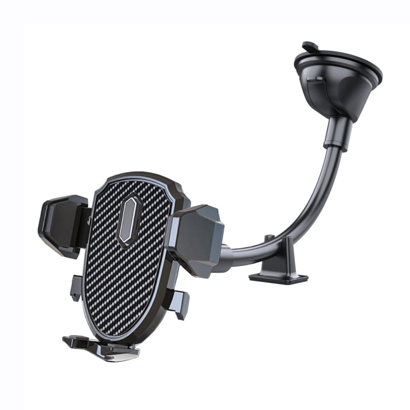 Магнитен държач за телефон за автомобил - универсален, за табло на автомобила, автоматично заключване