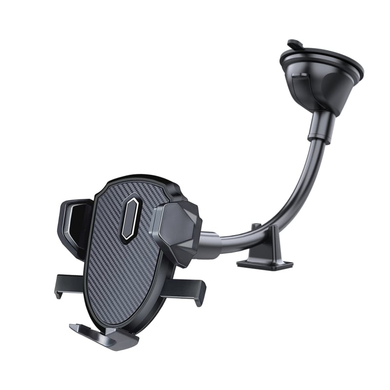 Магнитен държач за телефон за автомобил - универсален, за табло на автомобила, автоматично заключване