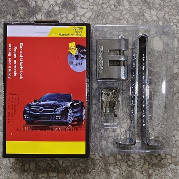Automobilska protivkrađa brava, čelična konstrukcija, model 08A, cilindar brave: vane lock cylinder, primjena: spojka i kočnica