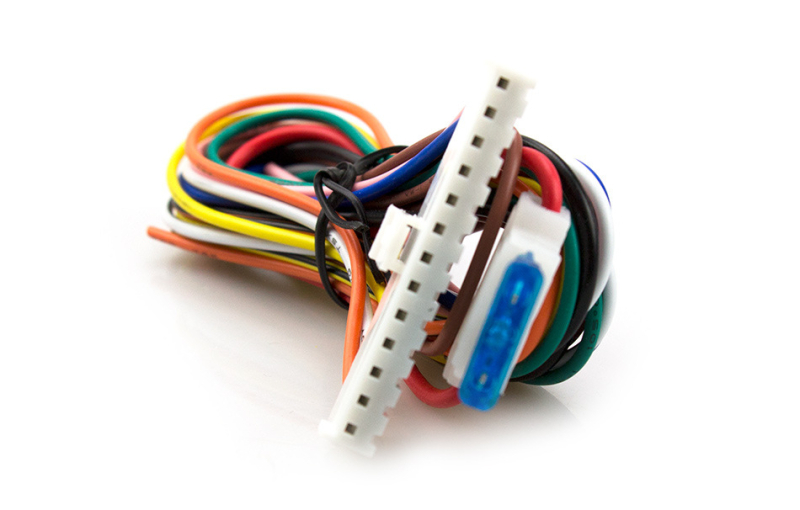 LB-405 Kulcs nélküli autóközponti zár összecsukható távirányítóval, 12V motor, műanyag ház, 315–433,92 MHz, 100 m hatótávolság