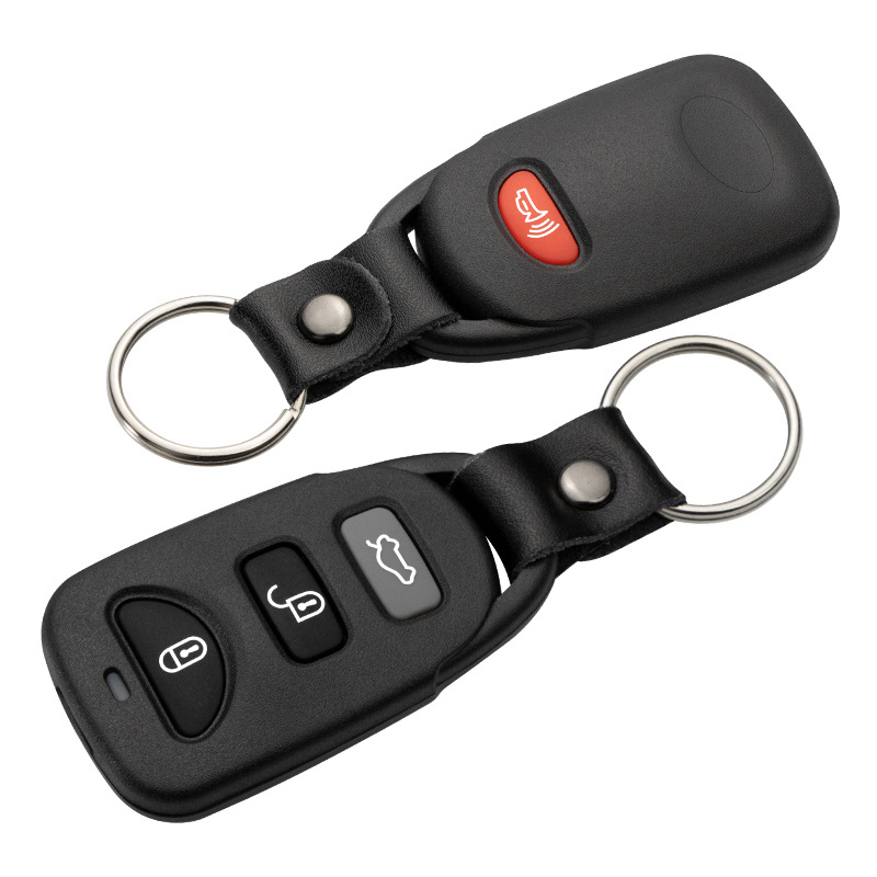 Контролер за автомобилно централно заключване с стартиране с един бутон, марка Lmd; произход Шензен; модел: четири ключа; тип: дистанционно с фиксиран/обучаем код