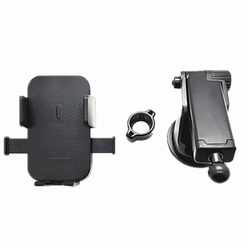Univerzális autós navigációs tartó teleszkópos karral, automatikus zárás egy érintésre, 360° forgás, műszerfalon ragasztott szerelés
