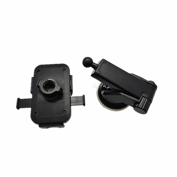 Univerzális autós navigációs tartó teleszkópos karral, automatikus zárás egy érintésre, 360° forgás, műszerfalon ragasztott szerelés