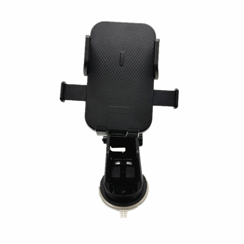 Univerzális autós navigációs tartó teleszkópos karral, automatikus zárás egy érintésre, 360° forgás, műszerfalon ragasztott szerelés