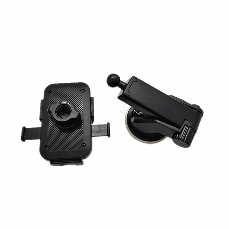 Univerzális autós navigációs tartó teleszkópos karral, automatikus zárás egy érintésre, 360° forgás, műszerfalon ragasztott szerelés