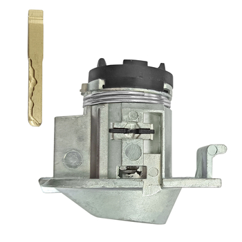 Ajtózár cilinder, csere Freelander 2 / Discovery 2, anyag: cinkötvözet, műanyag és réz