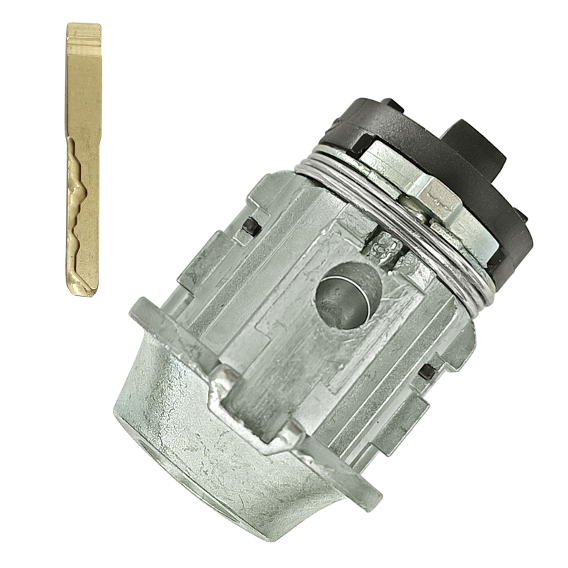 Ajtózár cilinder, csere Freelander 2 / Discovery 2, anyag: cinkötvözet, műanyag és réz