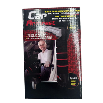 Автомобилен подлакътник с дръжка — многофункционален аварийно чукче със светодиоден фенер — ABS + алуминиева сплав — код Rh-0809-14