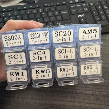 Divu vienā mērinstruments no Ant Hardware drošības aprīkojumam — modeļi SS002, SS001, KW5, KW1, SC4, SC1