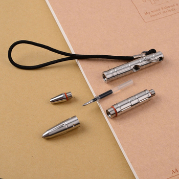 Pix tactic din oțel inoxidabil, vârf din aliaj, cerneală neștersă