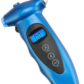 Rehvirõhu mõõtja digitaalne LCD-ekraaniga – 5-ühes kaasaskantav autohädaabi tööriist (3–150 psi, mudel MD-1.1)